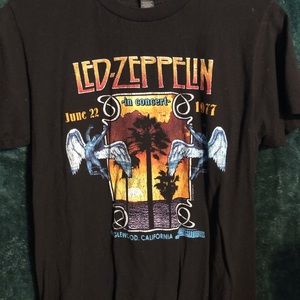 Led Zepplin band tee